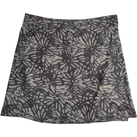 RipSkirt Hawaii Women's Wrap Skirt Size XL Grey Tropical Outdoor Swim Coverup - Picture 3 of 8